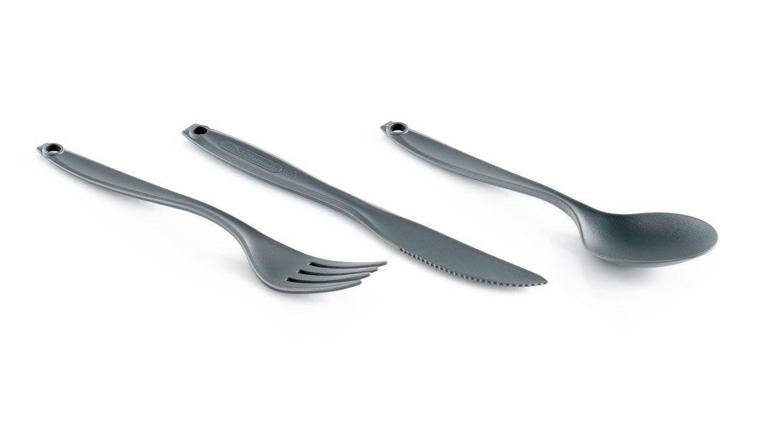 GSI Outdoors Cutlery Set - Gray
